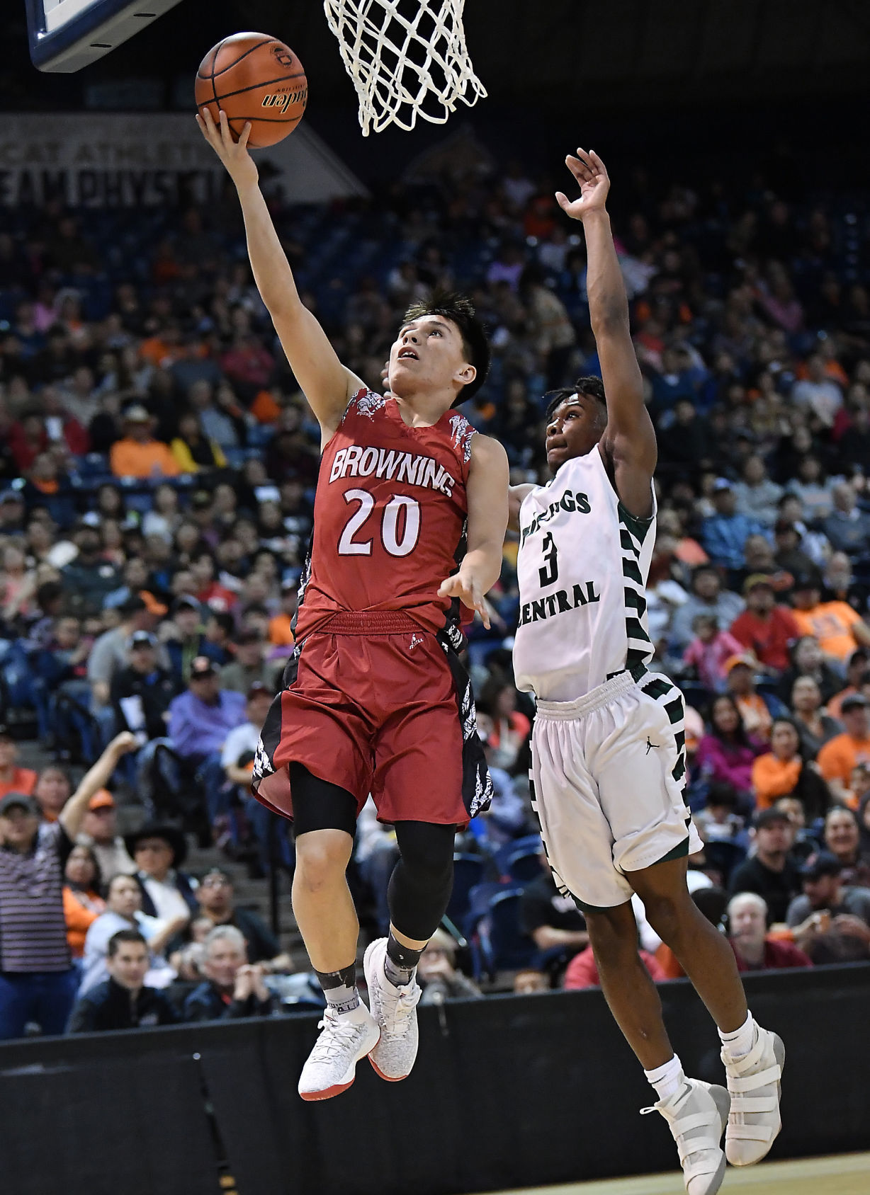 Browning vs. Billings Central Class A boys